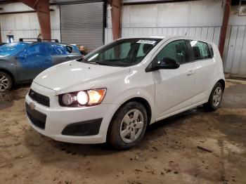  Salvage Chevrolet Sonic