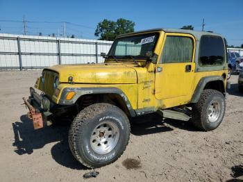  Salvage Jeep Wrangler