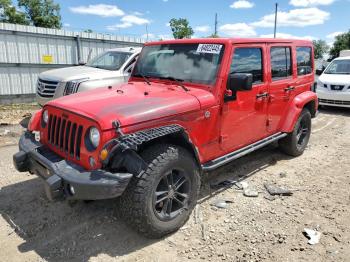  Salvage Jeep Wrangler