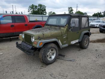  Salvage Jeep Wrangler