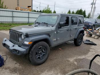 Salvage Jeep Wrangler