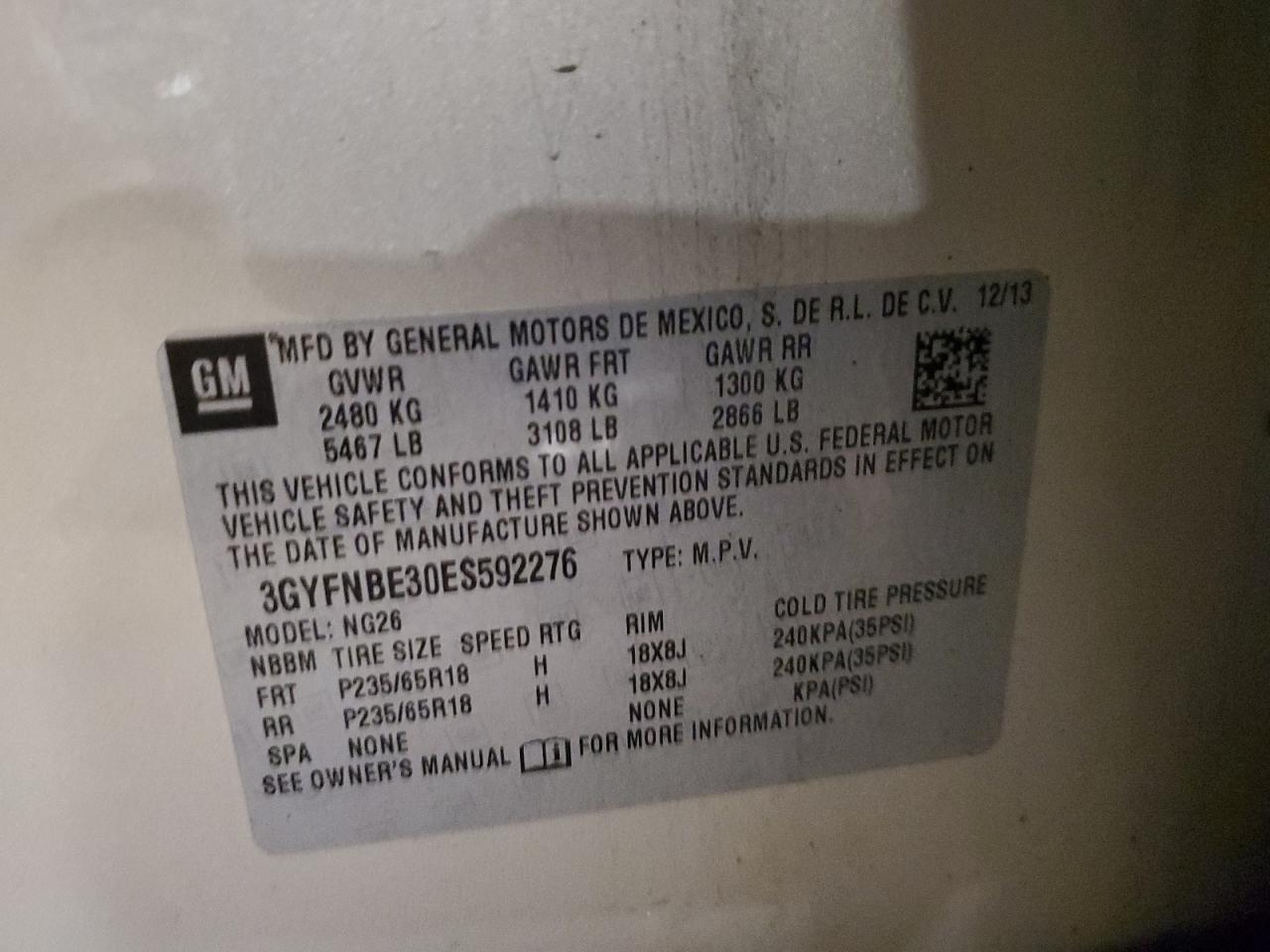 Cadillac SRX Luxury Collection Image 13