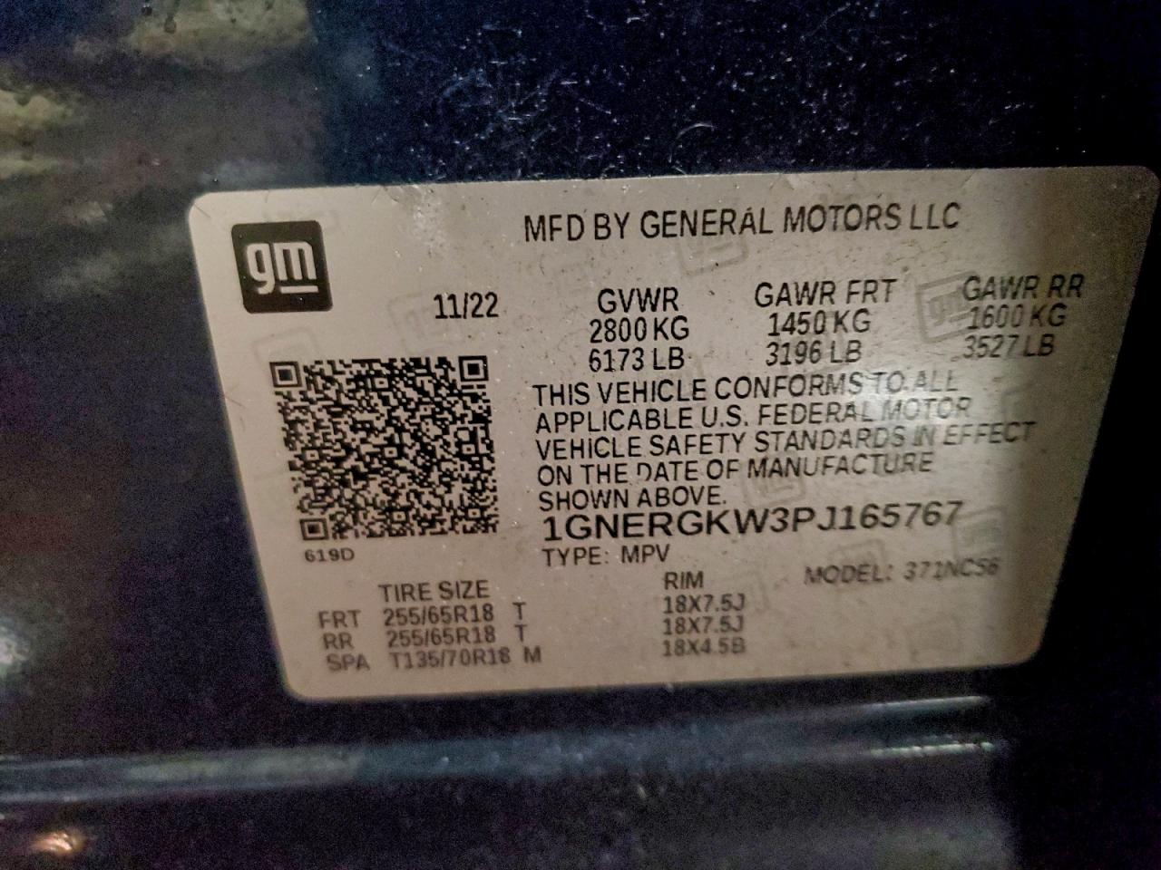 Chevrolet Traverse Lt Image 9