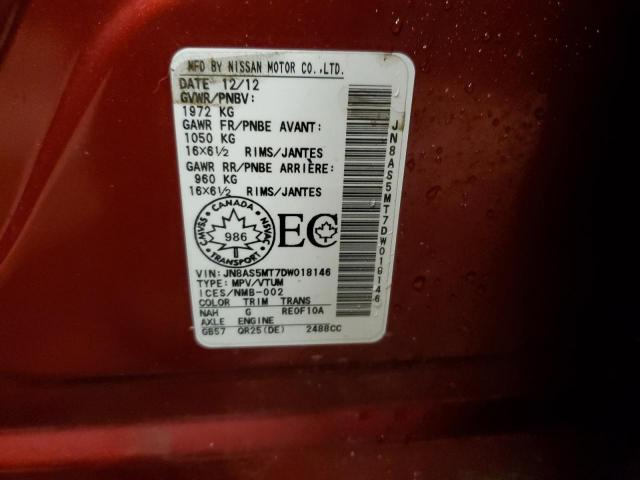 Nissan Rogue S Image 13