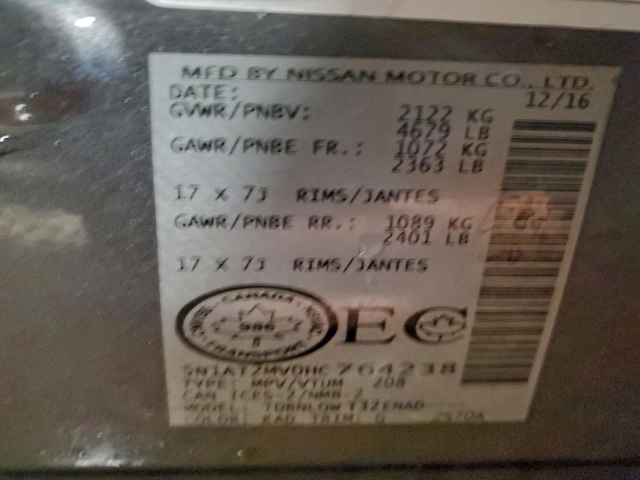 Nissan Rogue Sv Image 9