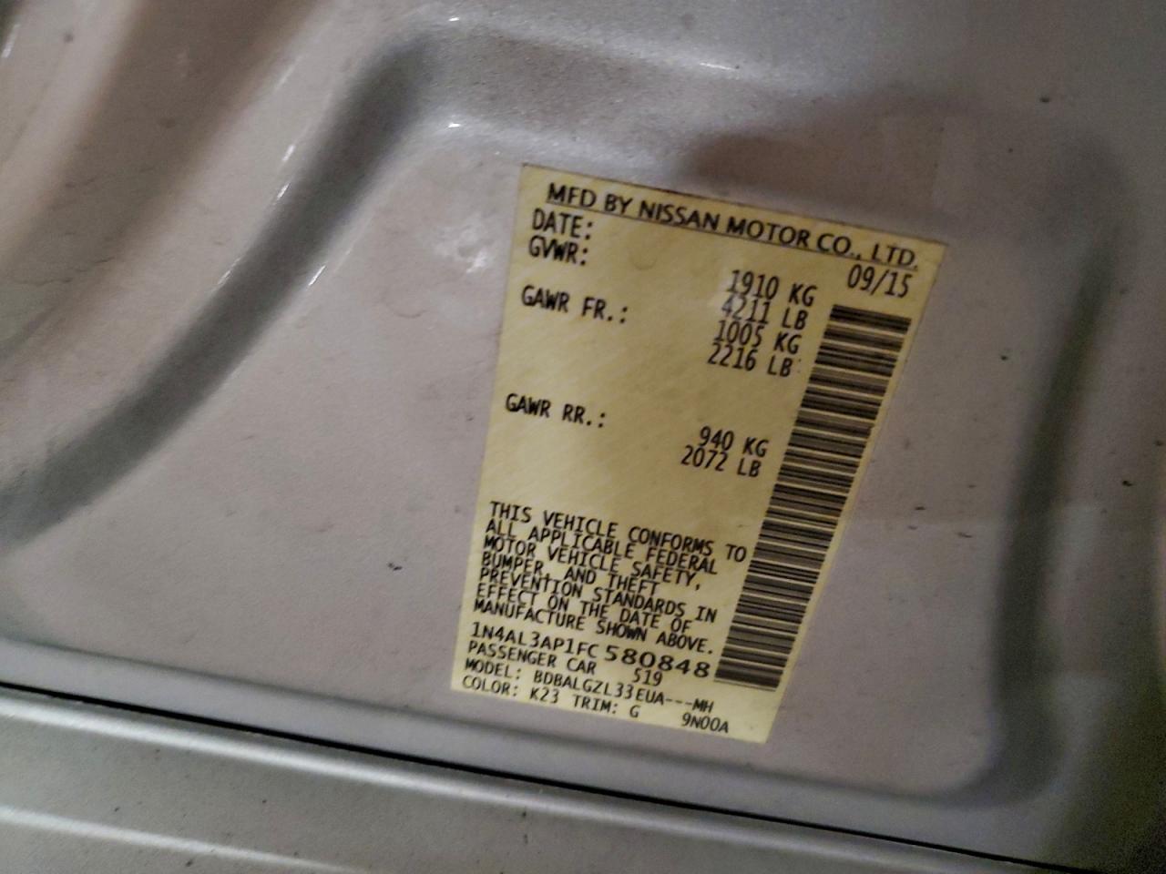 Nissan Altima 2.5 Image 7