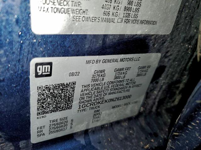 Chevrolet Silverado K1500 Lt-l Image 10